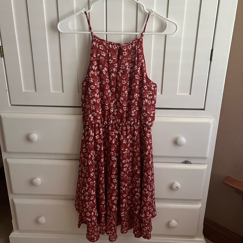 Spaghetti Strap Ruffle Dress - Picture 3 of 4